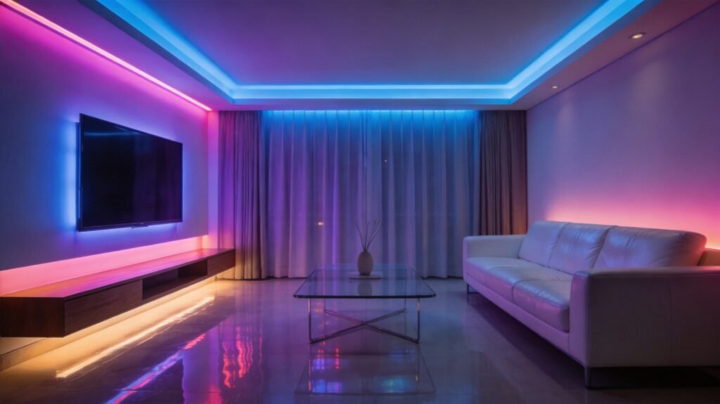 Smart LED Light Strips Room