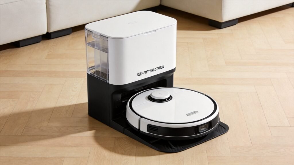 Robot Vacuum Self-Emptying Base
